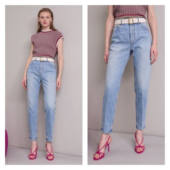 Victoria Beckham Nicola High Waisted Super Slim Jean - Picture 1 of 13